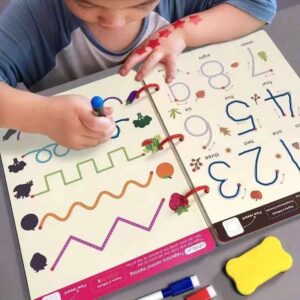 reusable magic practice copybook