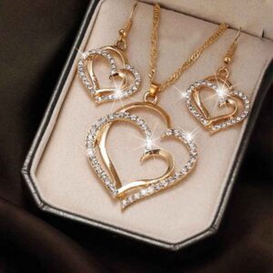 Heart Pendant Set