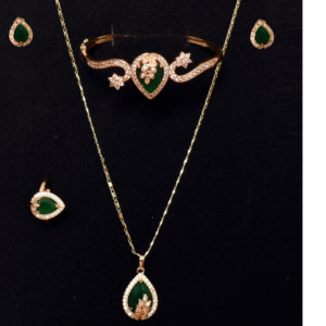 Elegant Emerald Set